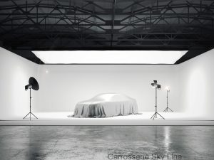 Salle peinture carrosserie Sky Line